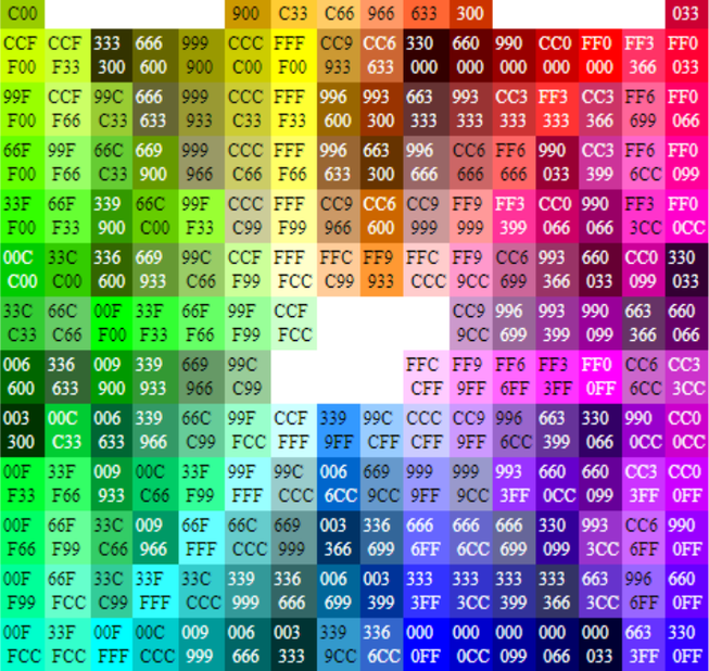 6 digit color code generator
